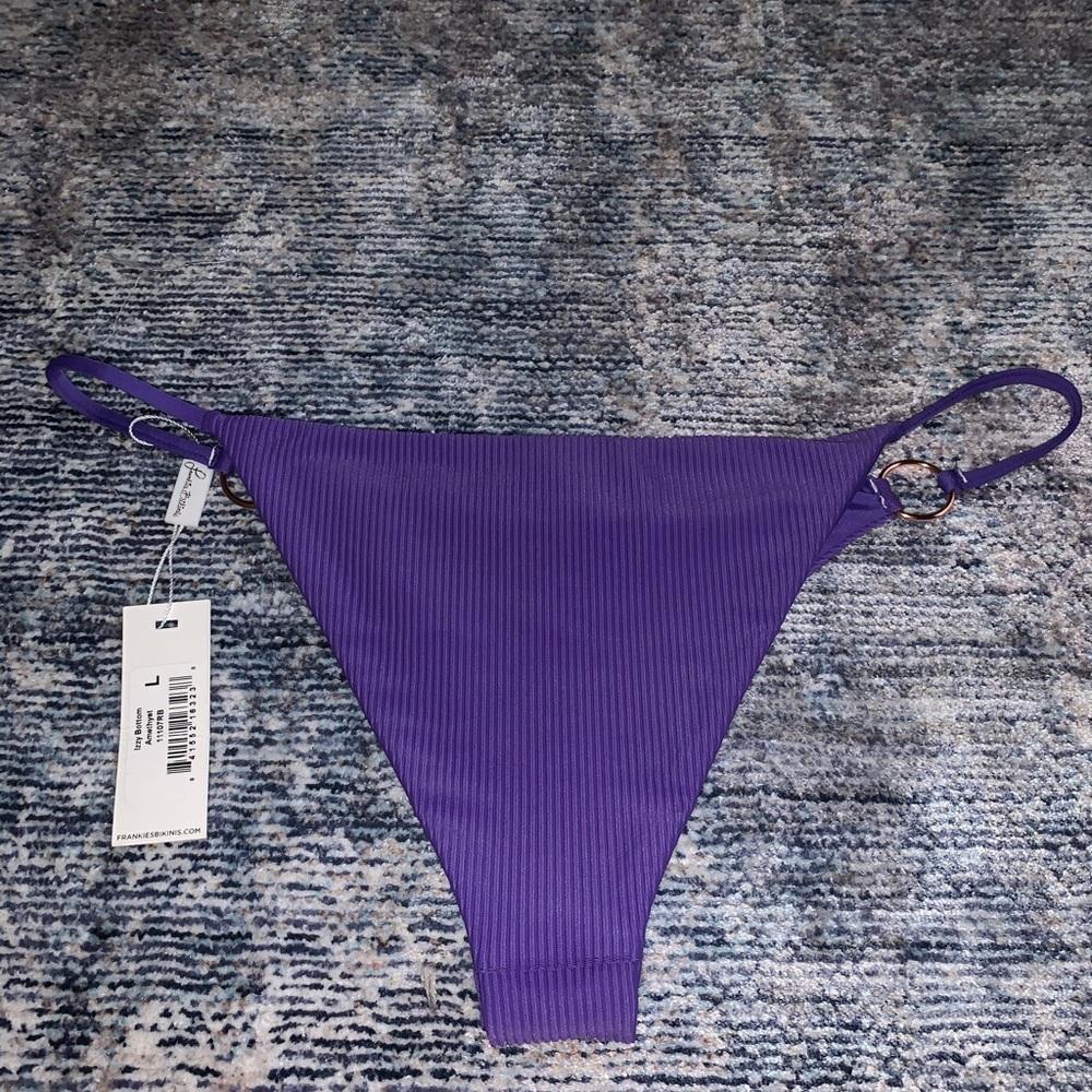 Frankies Bikinis Amethyst bikini bottom